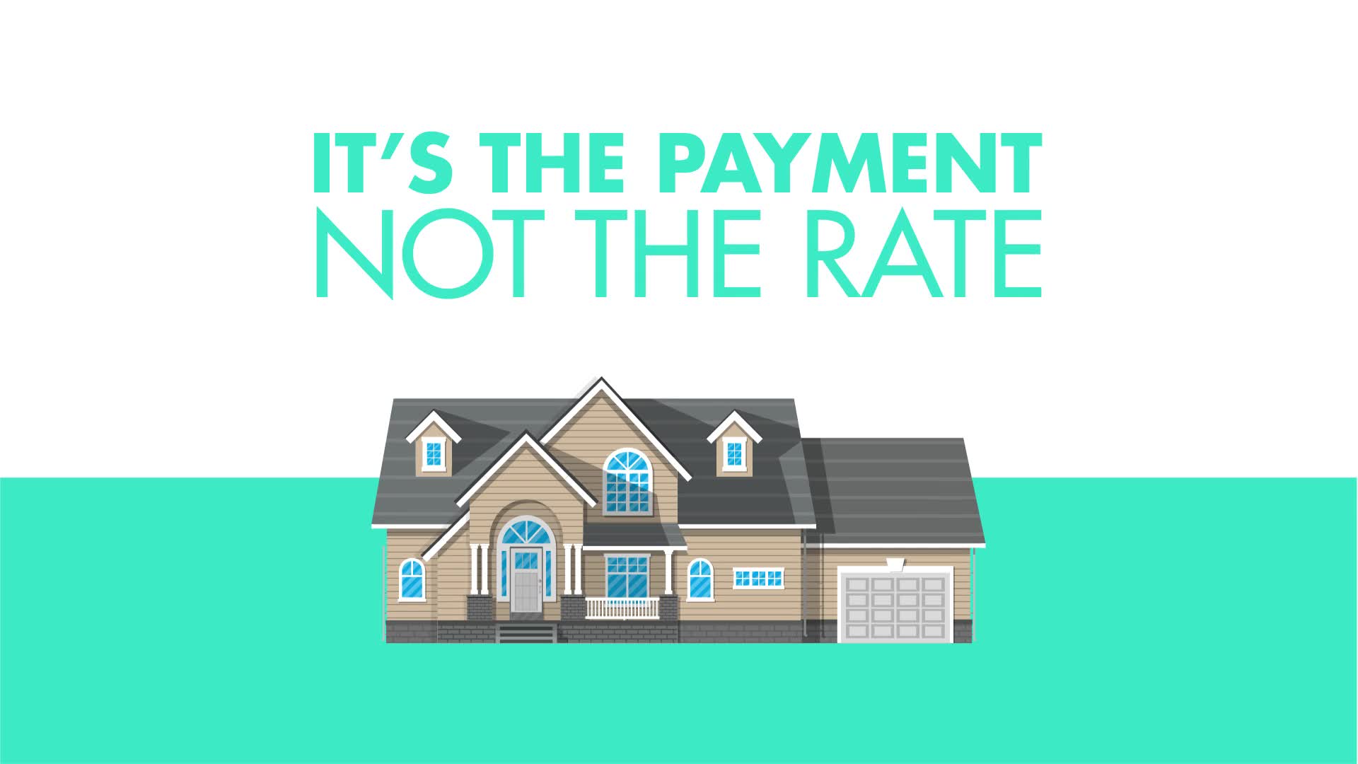It is about the Mortgage Payment and Not the Interest rate Mortgage Mario